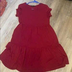 Maroon dress